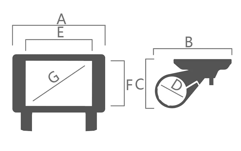 LCD Screen For Urban, Pacer And Lite Models